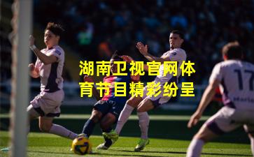湖南卫视官网体育节目精彩纷呈