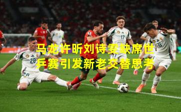 马龙许昕刘诗雯缺席世乒赛引发新老交替思考